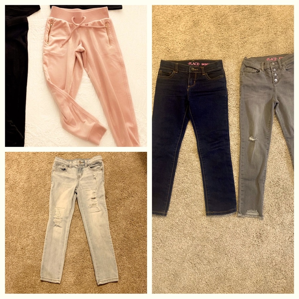 Girls Pants Bundle Size 6 & 6X/7